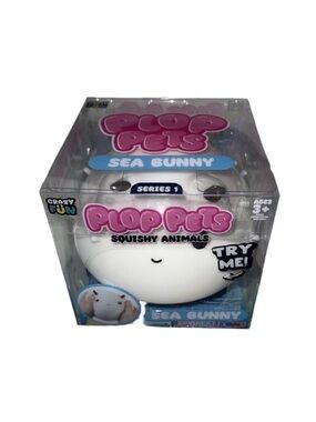 Plop Pets Sea Bunny Squishy Toy - White Viral TikTok